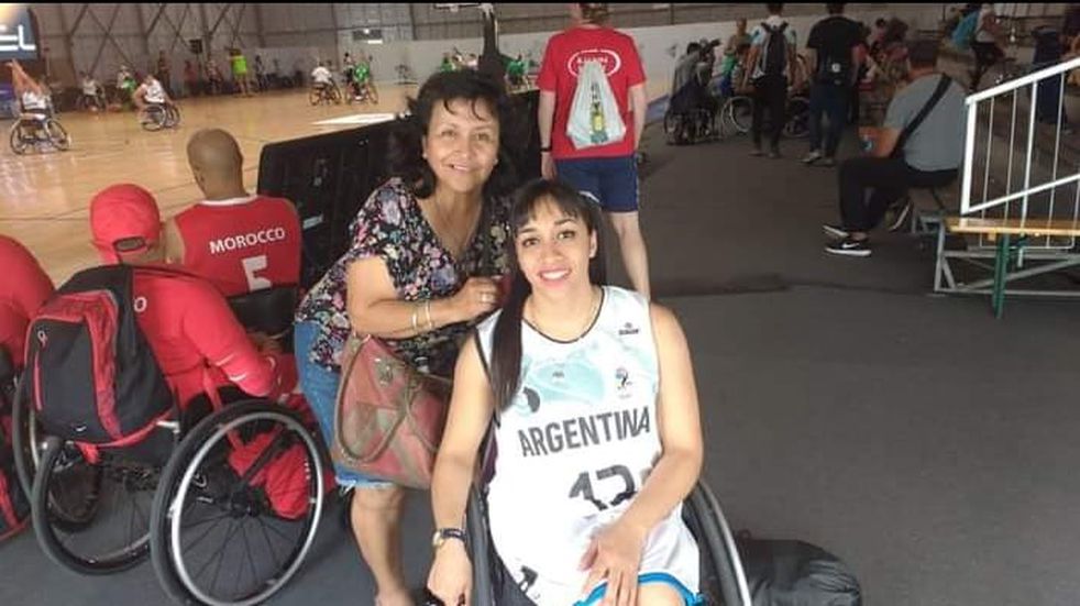Mariana Perez basquet en silla