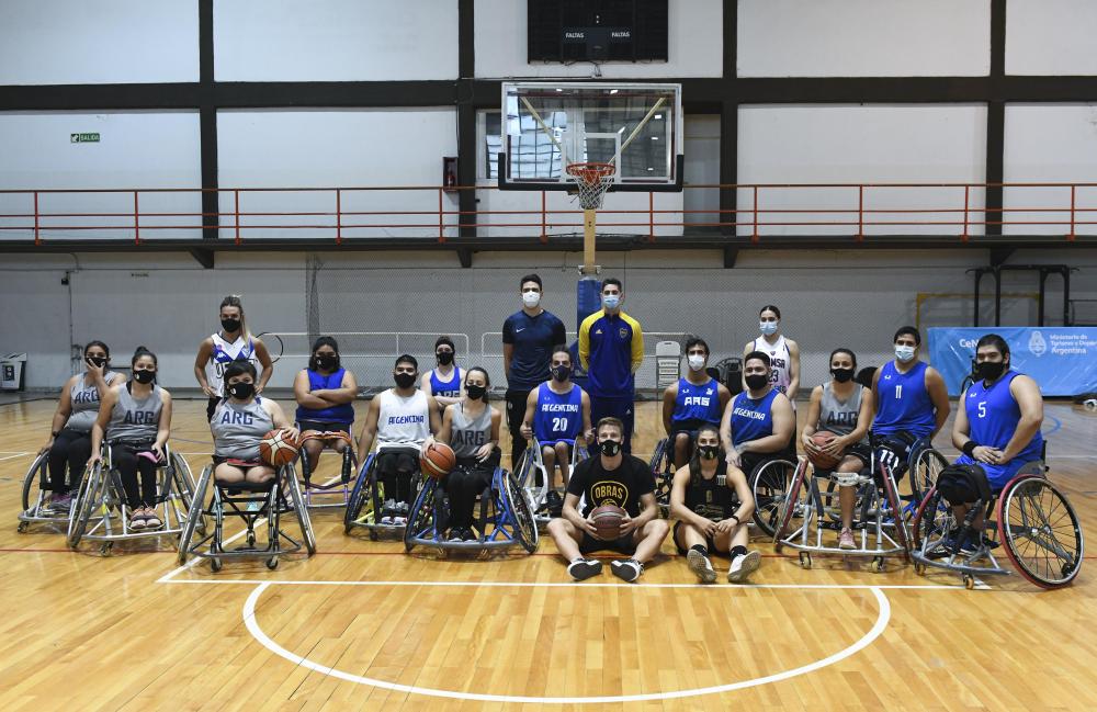 encuentro basquet adaptado