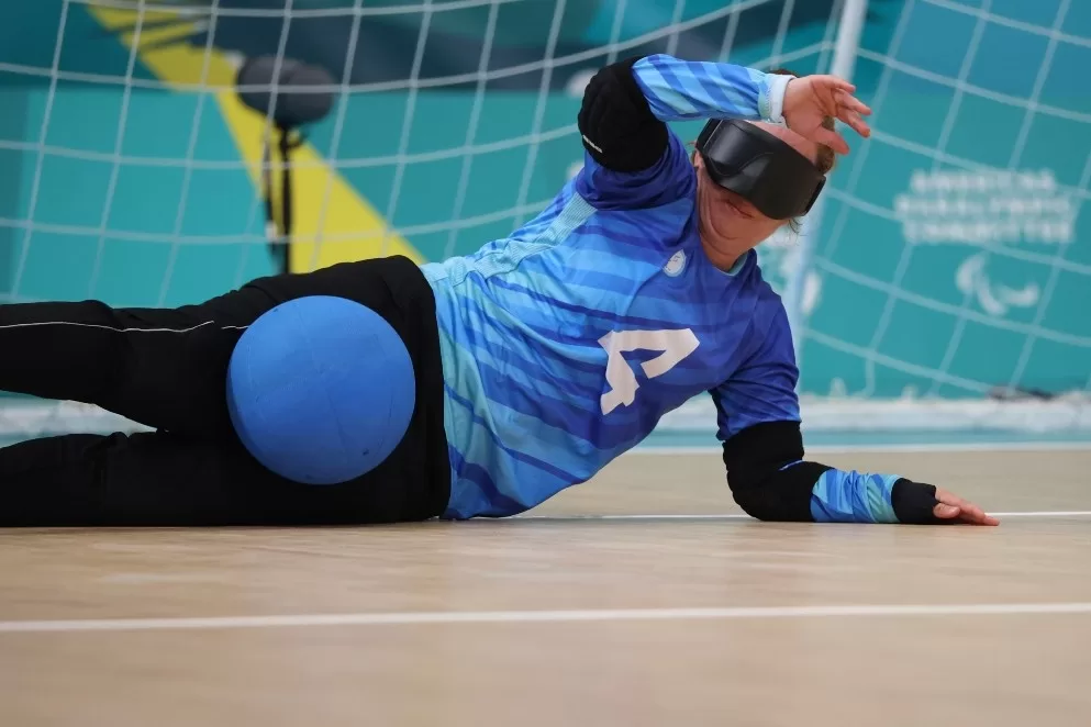 Guadalupe Romero goalball jpg