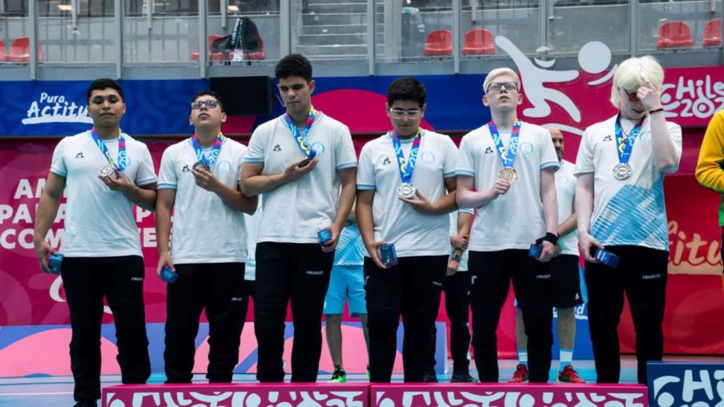topitos medalla goalball